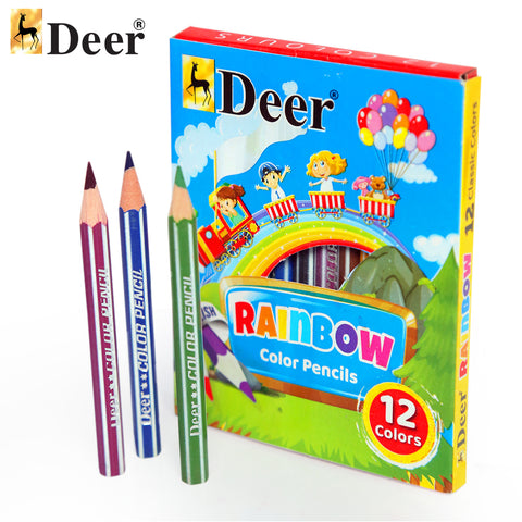 Deer Rainbow Color Pencils