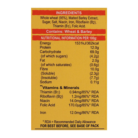 Weetabix Original 12s 215g