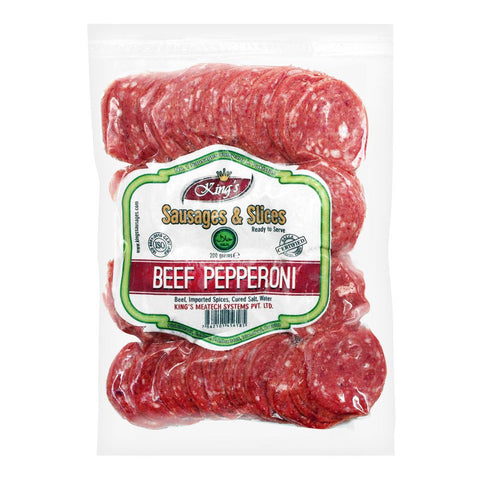 Kings Beef Pepperoni 200g