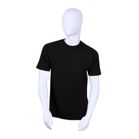 Jockey Men T-Shirt C-Neck Black Large 1711