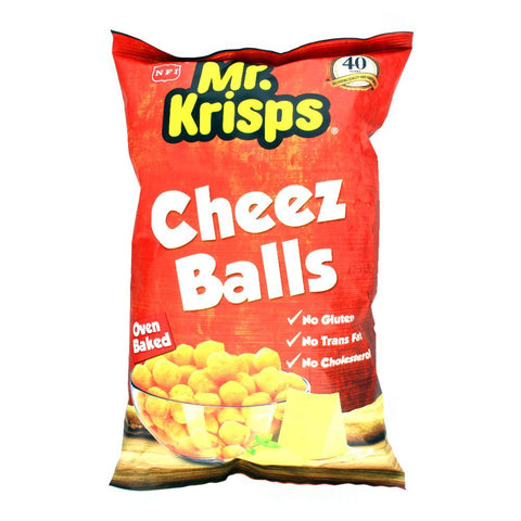 Mr.Krisps Cheez Balls Oven Baked 80 Gm