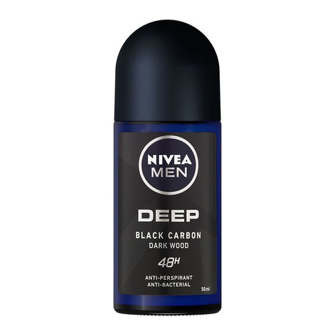 Nivea Men Roll On Deep Black 50ml