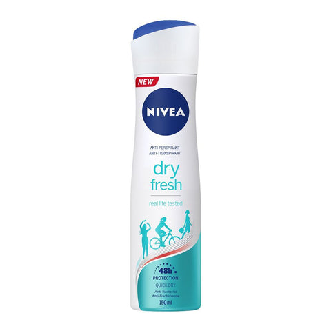 NIVEA BODY SPRAY WOMEN DRY FRESH