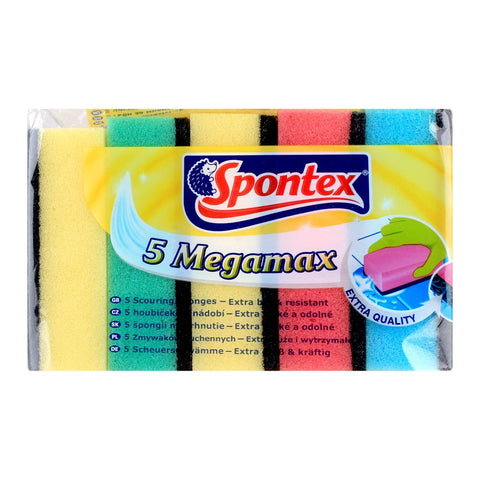 Spontex 5 Megamax Sponges