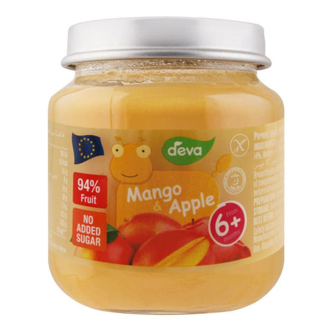 Deva Baby Food Mango Apple 125g
