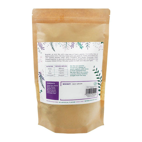 Treat Granola Peanut Butter Banana 360g