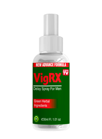Vigrx Delay Spray For Men Green Herbal Ingredients 30ML