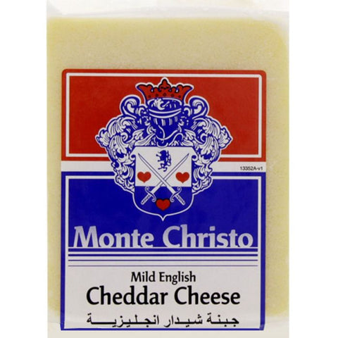 Monte Christo Cheddar White Block 200g