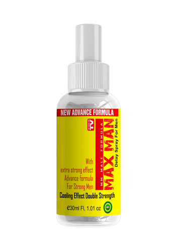 Maxman Cooling Effect Double Strength Delay Spray For Men 30 ML