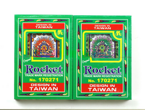 Taiwan Rocket Plastic Marked Cards (1 pack)