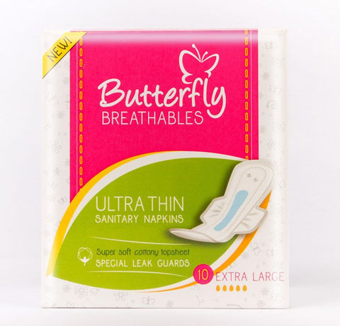 Butterfly Breathables Sanitary Napkins Net Large