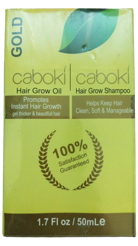 Caboki Hair Grow Oil & Shampoo - Gold