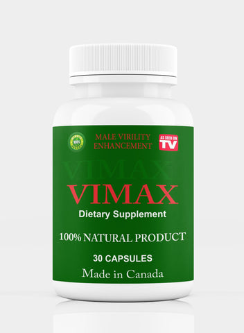 Vimax Male Virility Enhancement Green 30 Capsules
