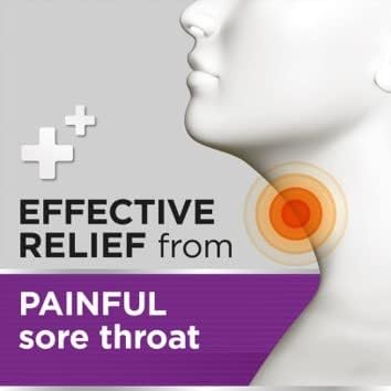 Strepsils Extra Triple Action Blackcurrant Lozenges 24s
