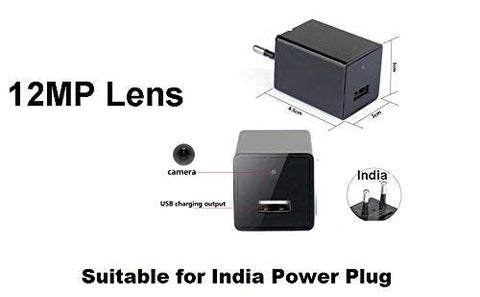WiFi 1080P Mini Charger Spy Camera Live View