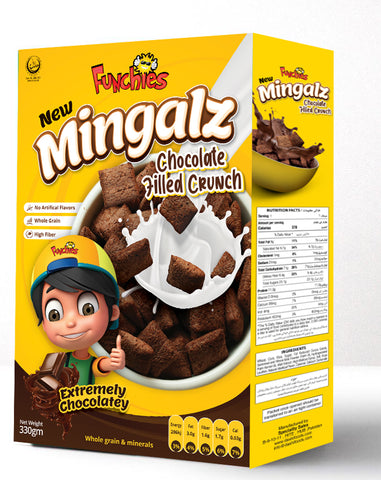 Funchies Mingalz Chocolate 330g