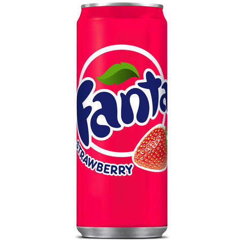 Fanta Strawberry Slim Can 330ml