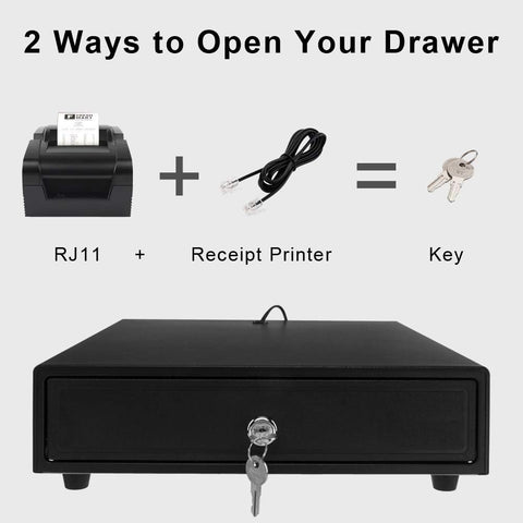 Speed-X 7 Bill 4 Coins High Temperature Paint Cash Drawer Metal