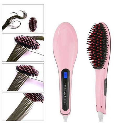 Fast Hair Straightener Brush
