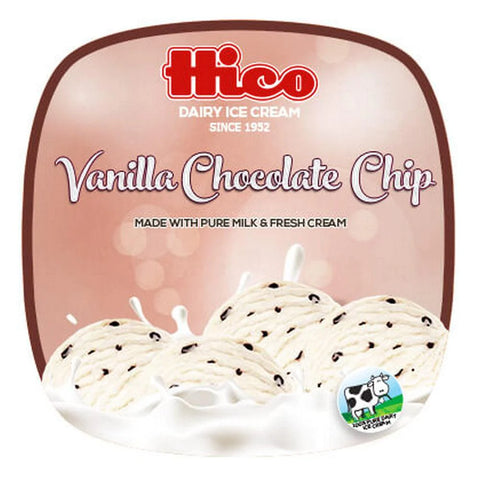 Hico Ice Cream Vanilla Chocolate Chip 700ml