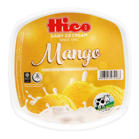 Hico Ice Cream Mango Tub 700ml
