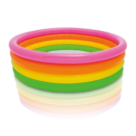 Intex Rainbow Baby Inflatable Pool Kids Swimming Pool