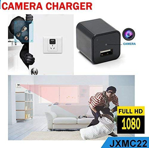 WiFi 1080P Mini Charger Spy Camera Live View