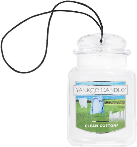 Yankee Candle Car Air Freshner Clean Cotton 12g