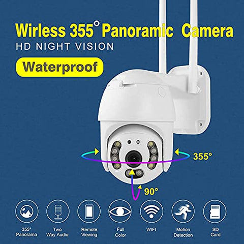 IP Camera HD Night Vision IP66 Waterproof Automatic Tracking IP WiFi Camera
