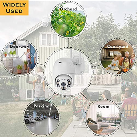 IP Camera HD Night Vision IP66 Waterproof Automatic Tracking IP WiFi Camera