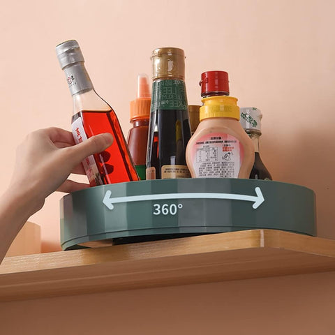 Seasoning Spice Rotating Box Rack Organizer