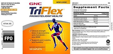 Gnc Supplement TriFlex 120 Tab