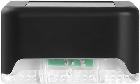 Solar Fence Lights Of Pack Of 4 For Outdoor Walls