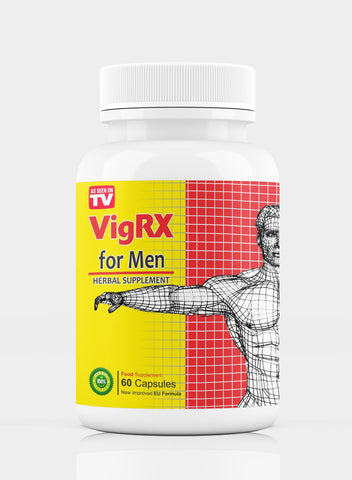 VigRX Herbal Supplement For Men 60 Capsules Yellow