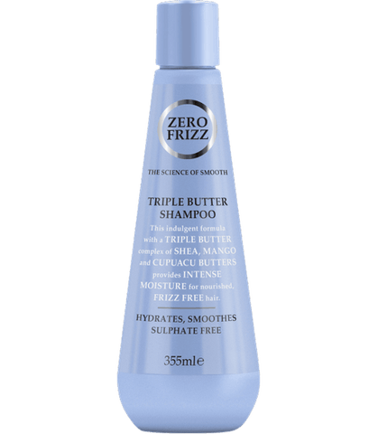 Zero Frizz Triple Butter Shampoo For Frizzy Hair 355ml ...