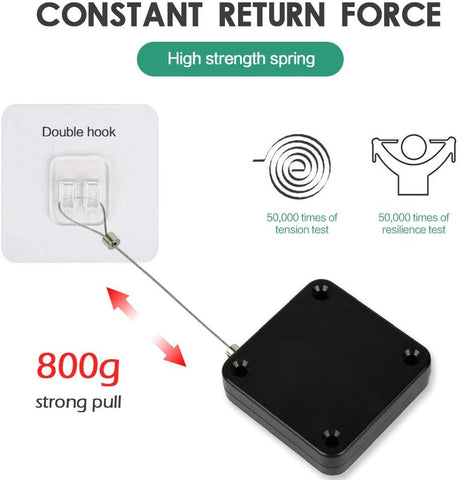 Punch-Free Automatic Sensor Door Closer