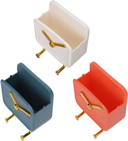 Portable  Wall Mounted Storage Boxes, 3pcs