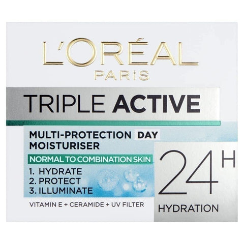 LOREAL PARIS DAY CREAM TRIPLE ACTIVE NORMAL TO COMBINATION SKIN