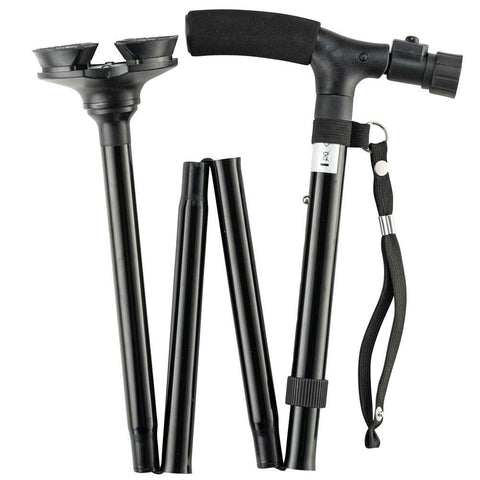 Trust Cane Portable Aluminium Alloy Handle Dependable Professional Stick with LED Light