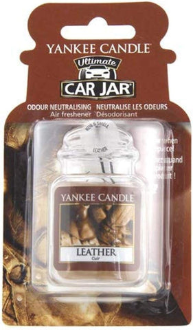 Yankee Candle Car Air Freshener Leather 12g