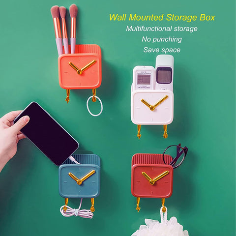Portable  Wall Mounted Storage Boxes, 3pcs