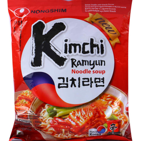 Nongshim Noodles Kimchi Ramyun 120g