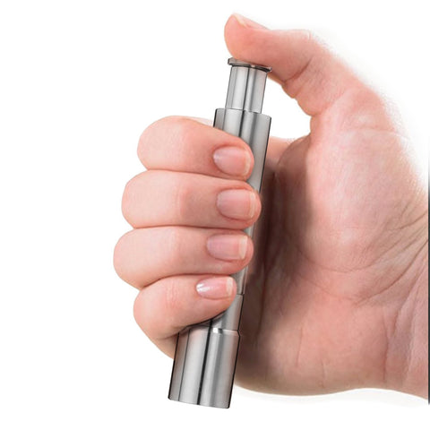 Pump & Grind - Salt & Pepper Grinder, Stainless Steel