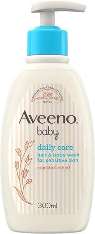 Aveeno Baby Daily Care Hair & Body Wash 300ml