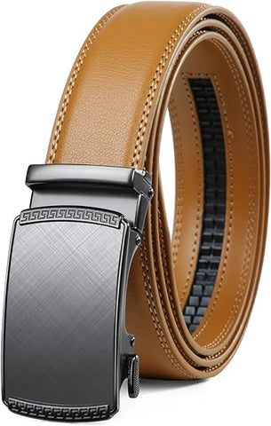 Calvin Klein Mustard Leather Belt For Men