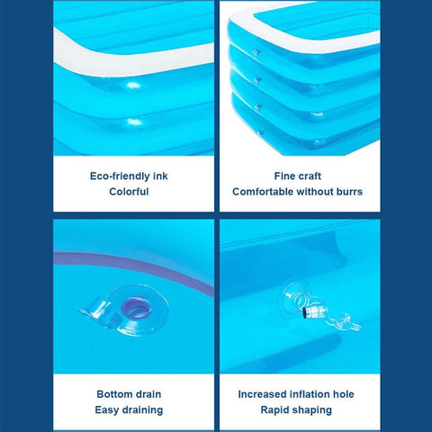 Intex Rectangular Baby Inflatable Pool