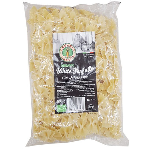 Organic Larder Organic Pasta White Farfalle 500g