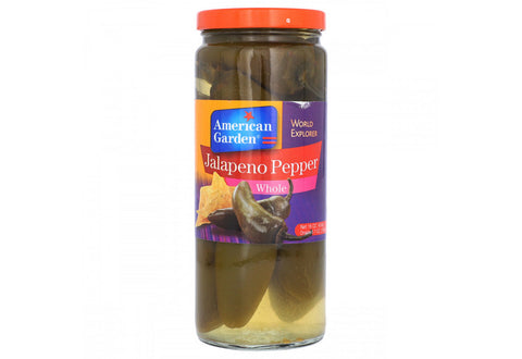 American Garden Jalapeno Pepper Whole 454g
