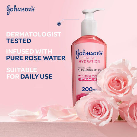 Johnsons Micellar Cleansing Jelly Normal Skin 200ml