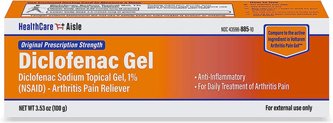 Diclofenac Sodium Topical Gel 1% Tube 100g